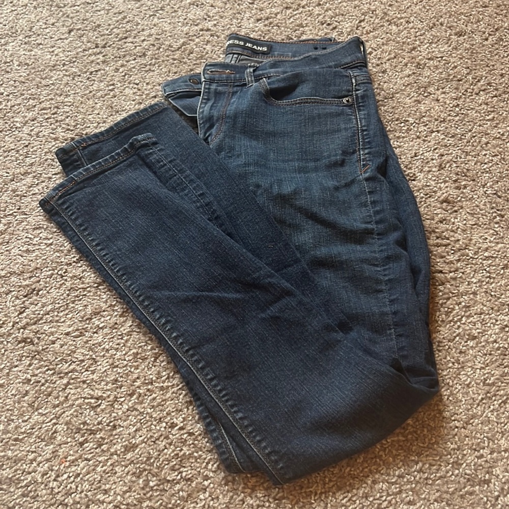 Express skinny denim jeans